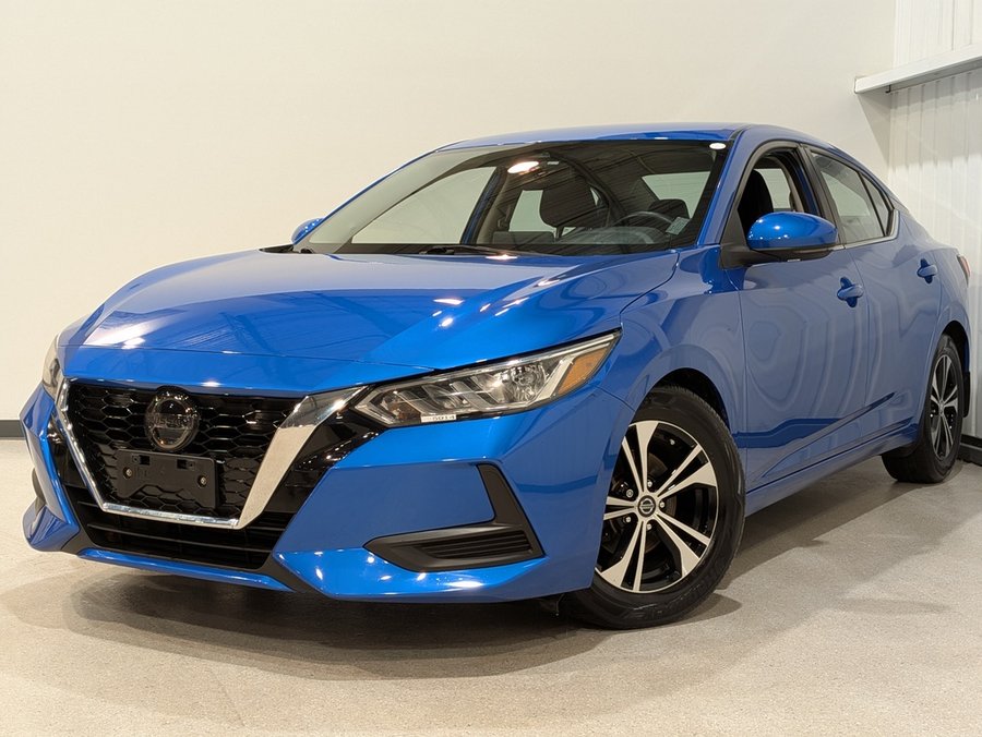 Nissan Sentra SV CVT 2021 Bleu