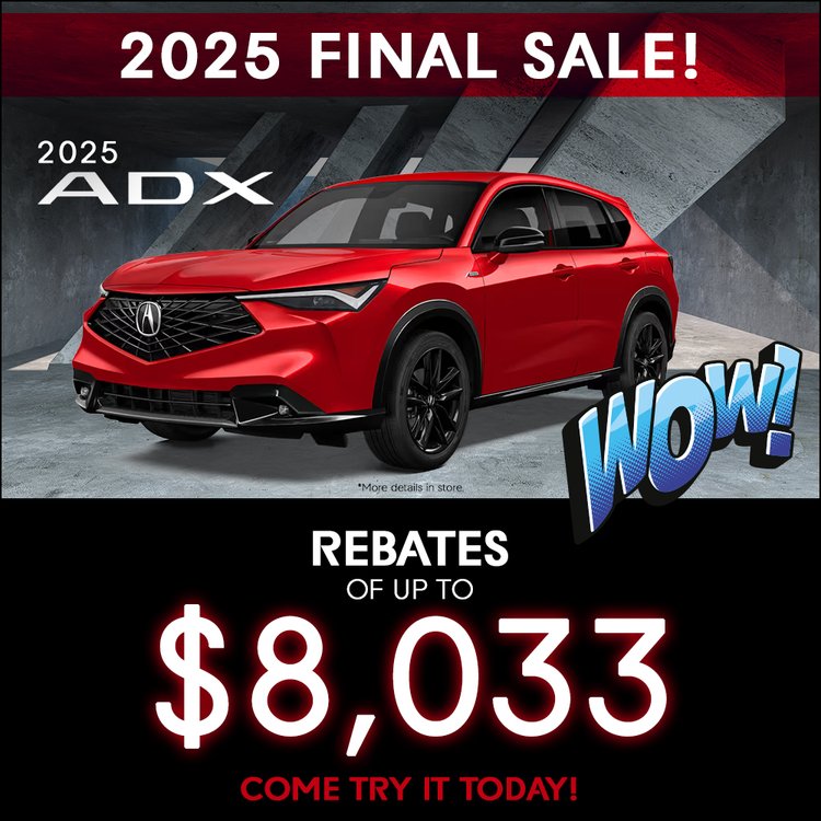 Gatineau acura promo juin ADX 2025 EN