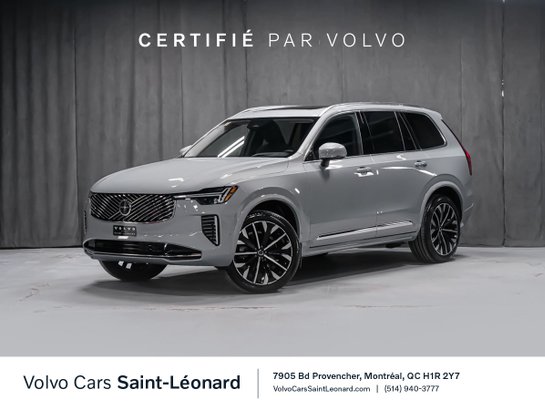 2026 Volvo XC90 B6 ULTRA BRIGHT HARMAN KARDON AFFICH. TÊTE HAUTE Grey