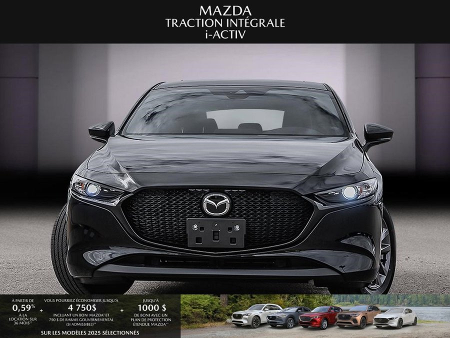 Mazda Mazda3 Sport 2025 2025 Noir de jais mica
