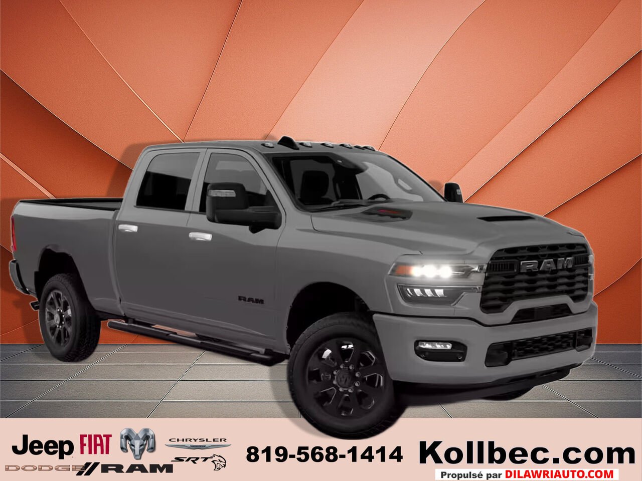 2026 RAM 2500 26460 | Express noir cabine d'équipe 4x4 caisse de 6 pi 4 po Ceramic Grey Gatineau - photo #0