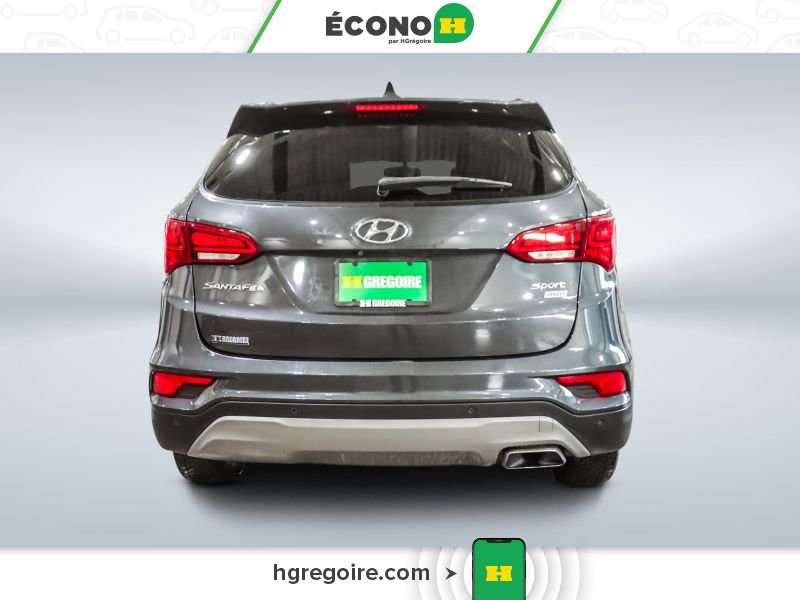 Hyundai Santa Fe 730397 | SE AWD CUIR TOIT PANO BLUETOOTH CAMÉRA MAGS 2017 Gris Laval - photo #6