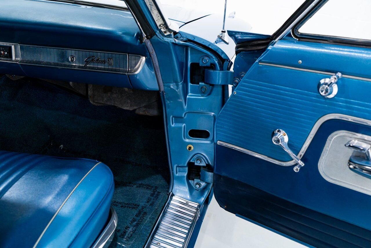 Ford Galaxie 500 *PRIX EN USD* 406 Cu In TriPower 4-Speed Convertible 1963 Bleu Montréal - photo #27