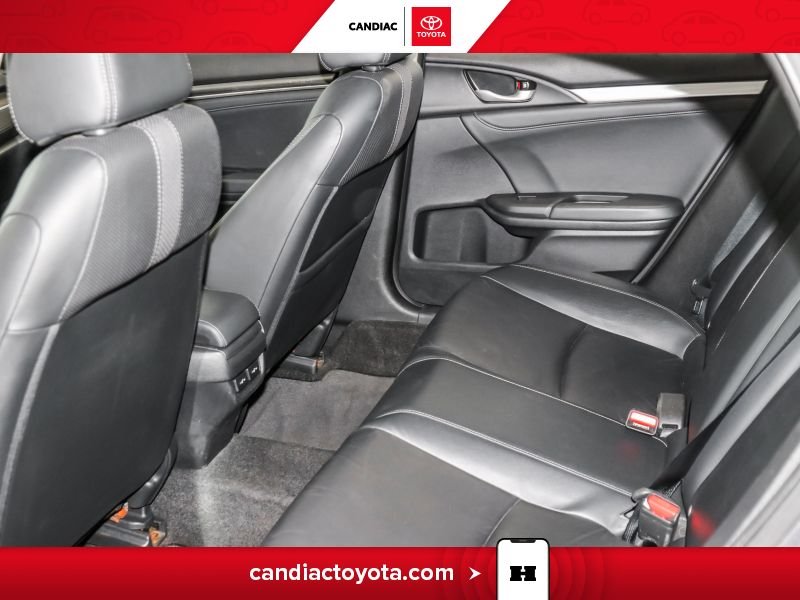 Honda Civic TA04057 | TOURING - BAS KM - TOIT OUVRANT 2020 Gris Laval - photo #31