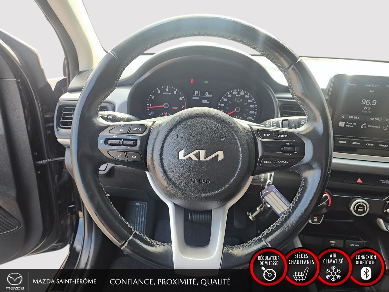 2023 Kia Rio 5 portes Black Saint-Jérôme - photo #12