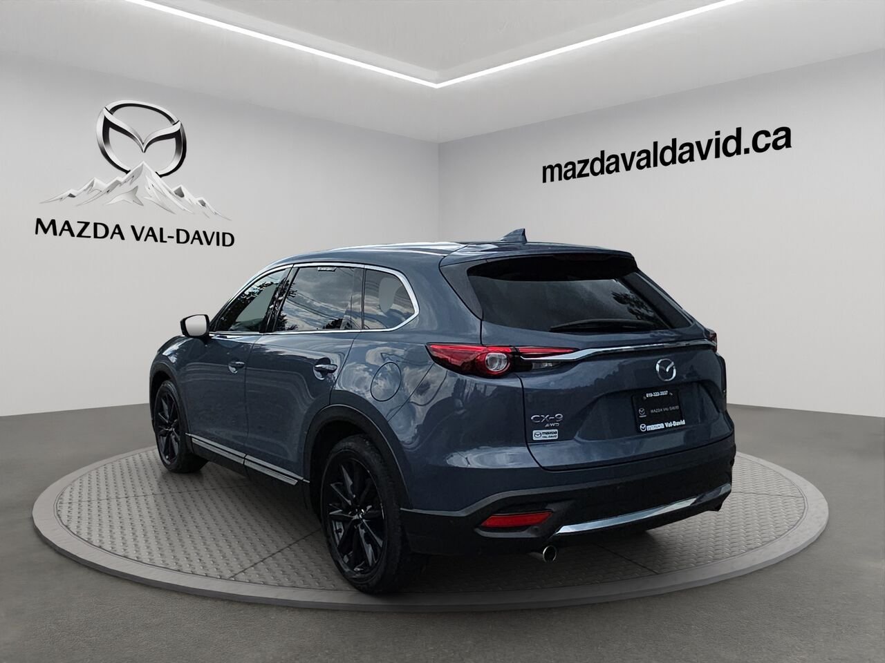 2022 Mazda CX-9 GT TI, SIÈGES EN CUIR, SIÈGES VENTILÉS, NAVIGATION Blue Val-David - photo #19