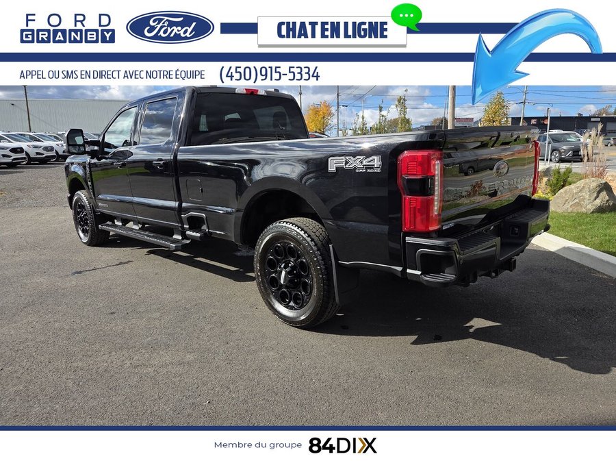 Ford Super Duty F-250 SRW XLT 6 places 4RM caisse de 8 pi 2024 Noir