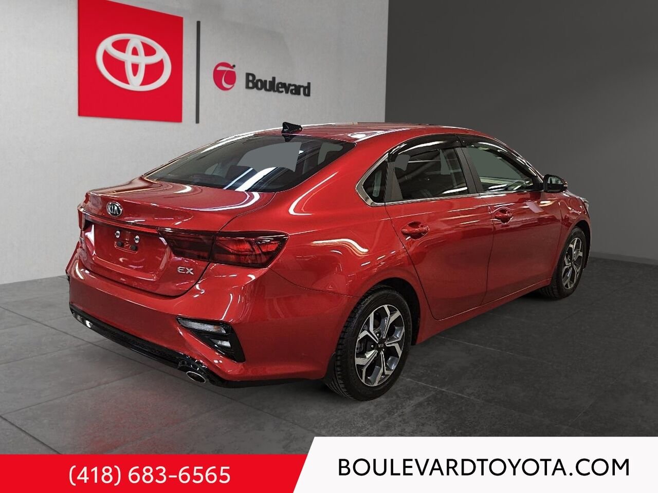 Kia Forte 97844A-86 | EX 2020 Rouge Québec - photo #3