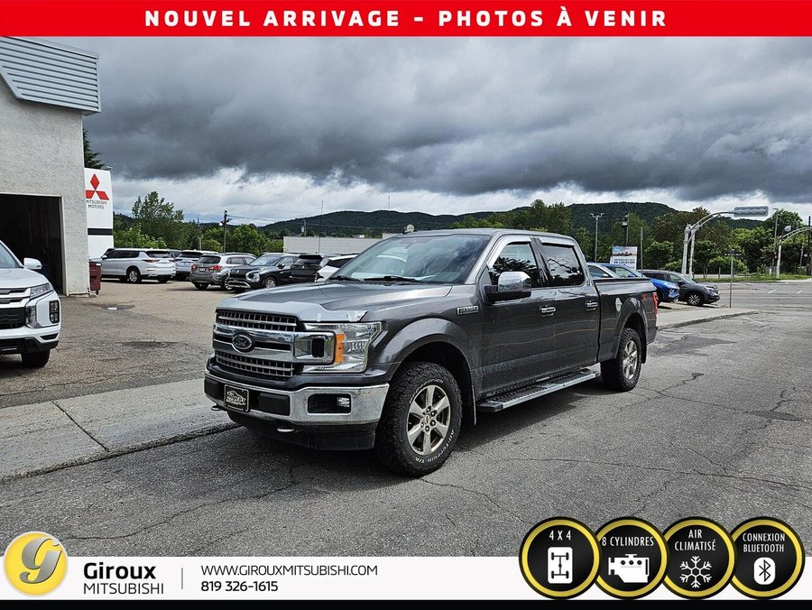 Ford F-150 XLT cabine SuperCrew 4RM caisse de 6,5 pi 2019 Argent