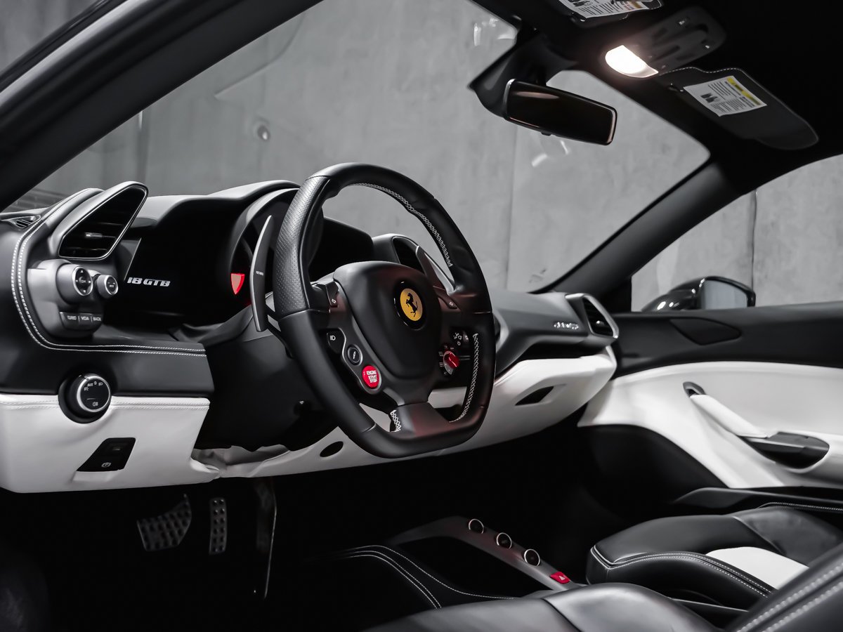 2016 Ferrari 488 GTB Black Montreal - photo #27