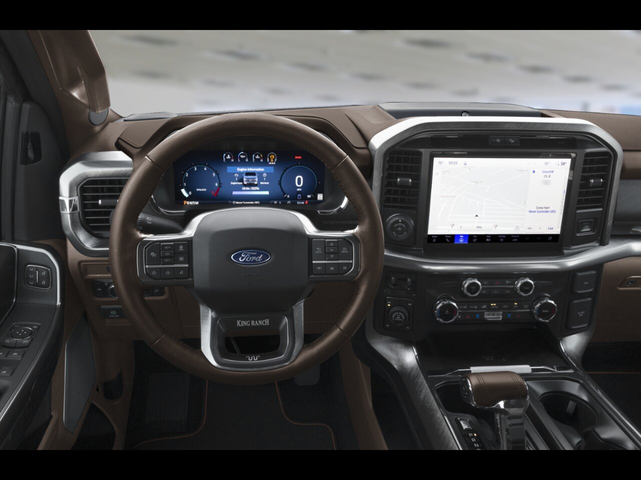 Ford F-150 KING RANCH CABINE SUPERCREW 4RM CAISSE DE 6,5 PI 2026 Blanc astral métallisé trois couches Châteauguay - photo #7