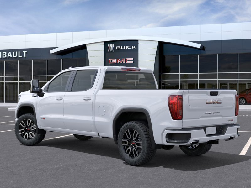 GMC Sierra 1500 AT4 cabine multiplace 4RM 157 po 2026 BLANC SOMMET Sherbrooke - photo #2