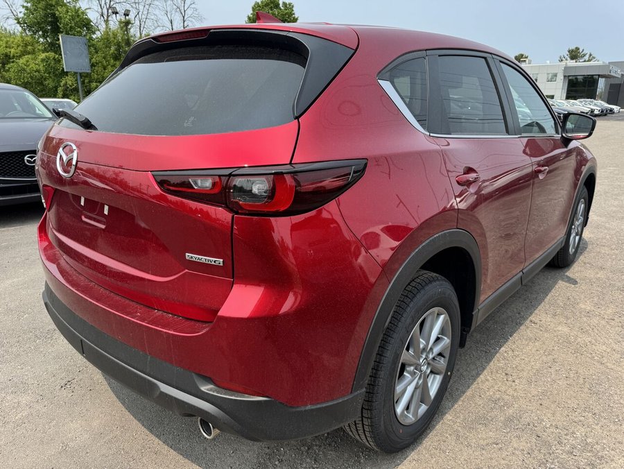 MAZDA CX-5 2025 2025 Rouge vibrant cristal métallisé