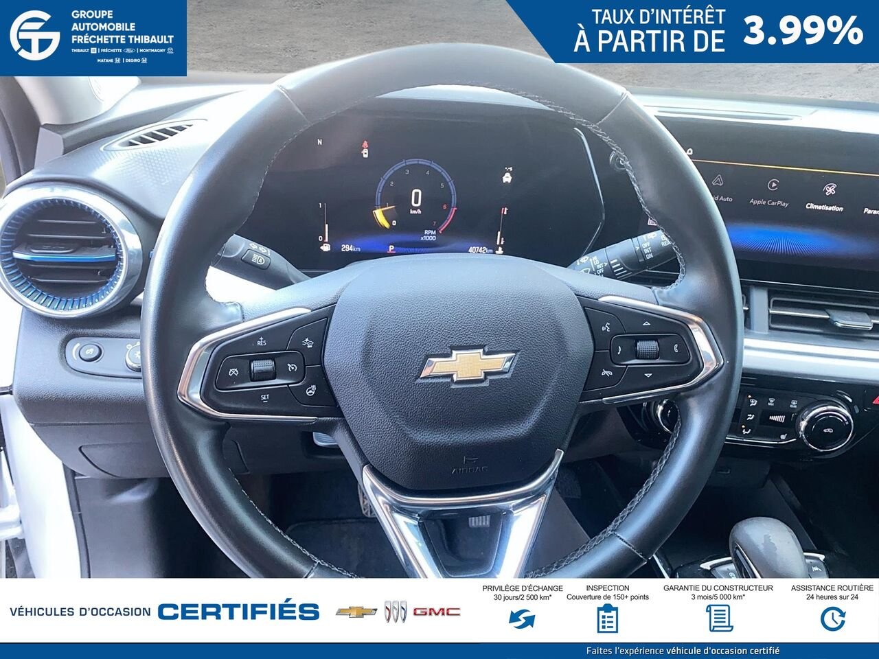 2025 CHEVROLET TRAX Traction avant 4 portes LT White Montmagny - photo #10