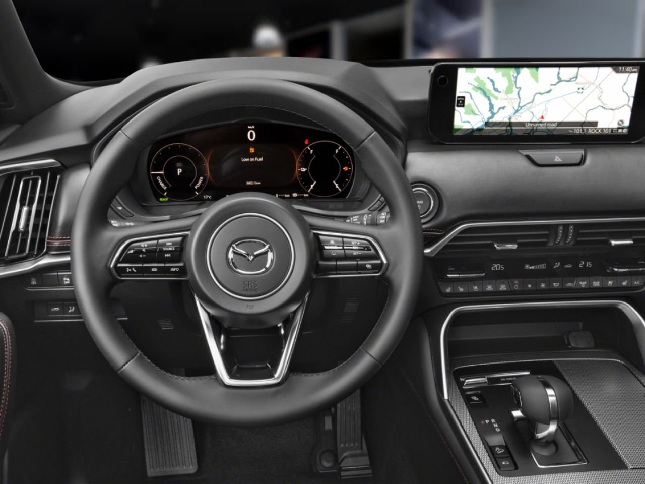 MAZDA CX-90 hybride rechargeable 2026 Noir de jais mica Notre-Dame-des-Prairies - photo #9