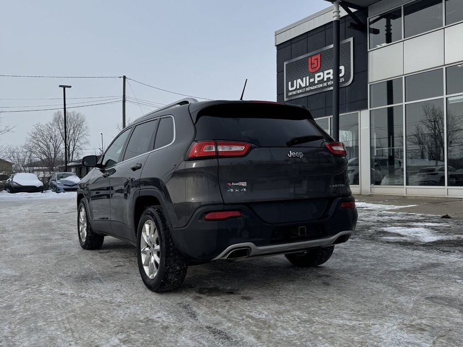 Jeep Cherokee Limited V6 2015 2015 Gris