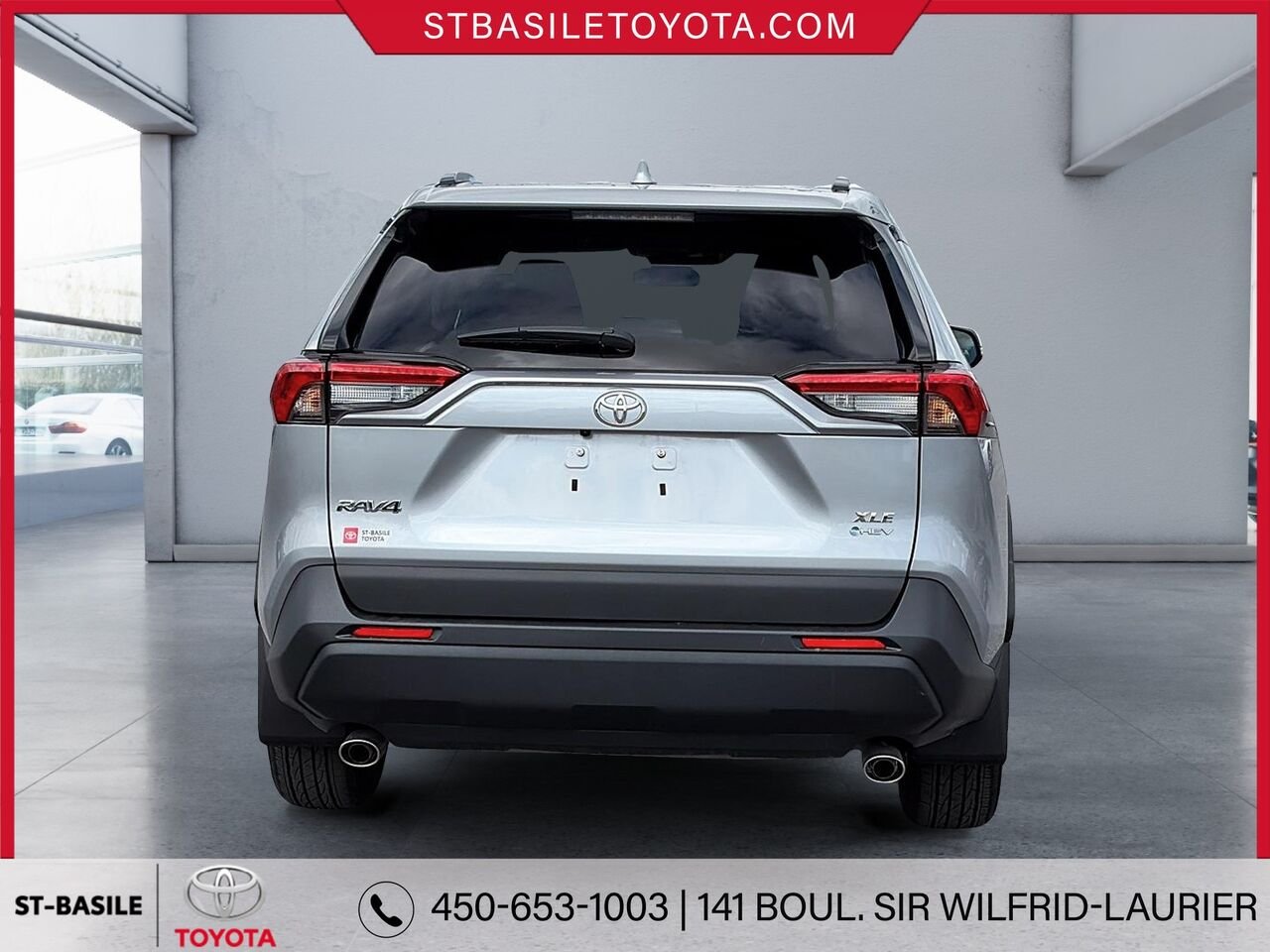 Toyota RAV4 Hybride 2025 Ciel argent métallisé Saint-Basile-le-Grand - photo #3