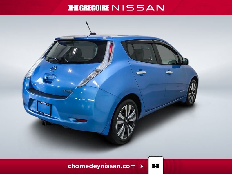 Nissan Leaf 2014 Bleu Saint-Eustache - photo #8