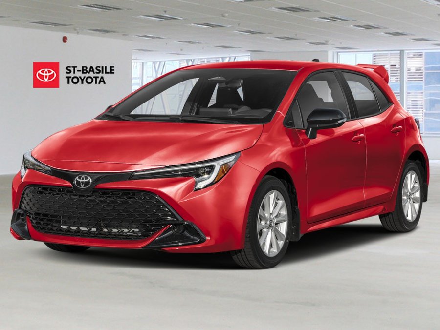2026 TOYOTA Corolla Hatchback 2026 Finish Line Red
