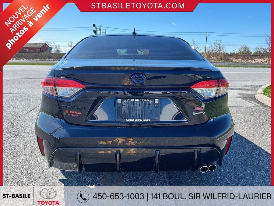 TOYOTA Corolla Hybride 2025 2025 Noir minuit métallisé