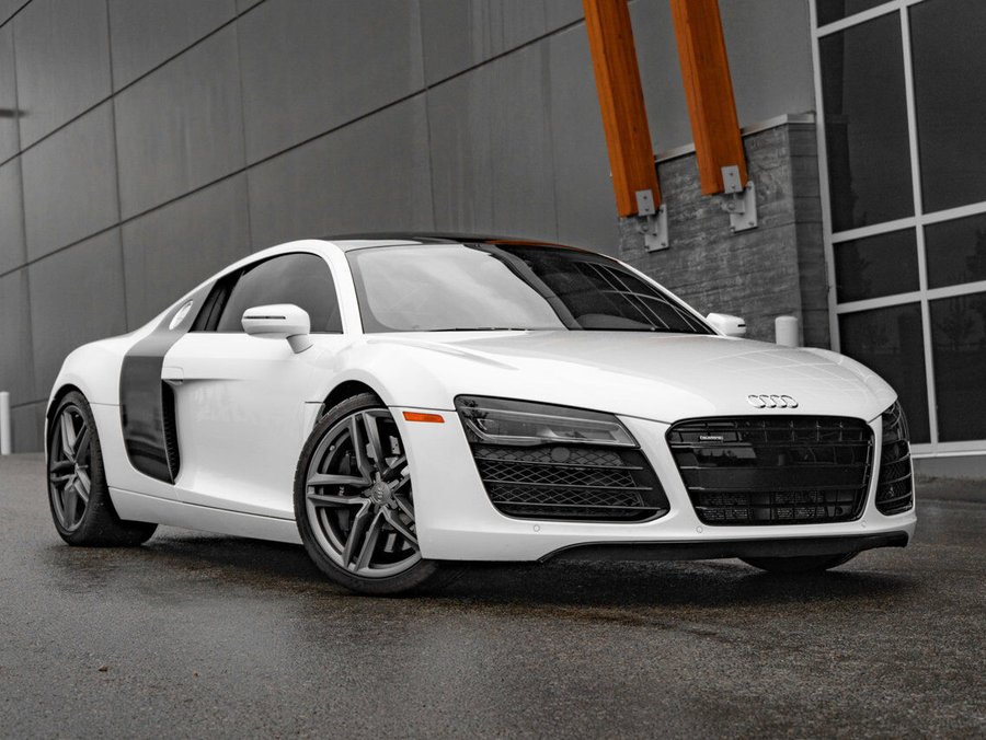 2015 Audi R8 2015 White