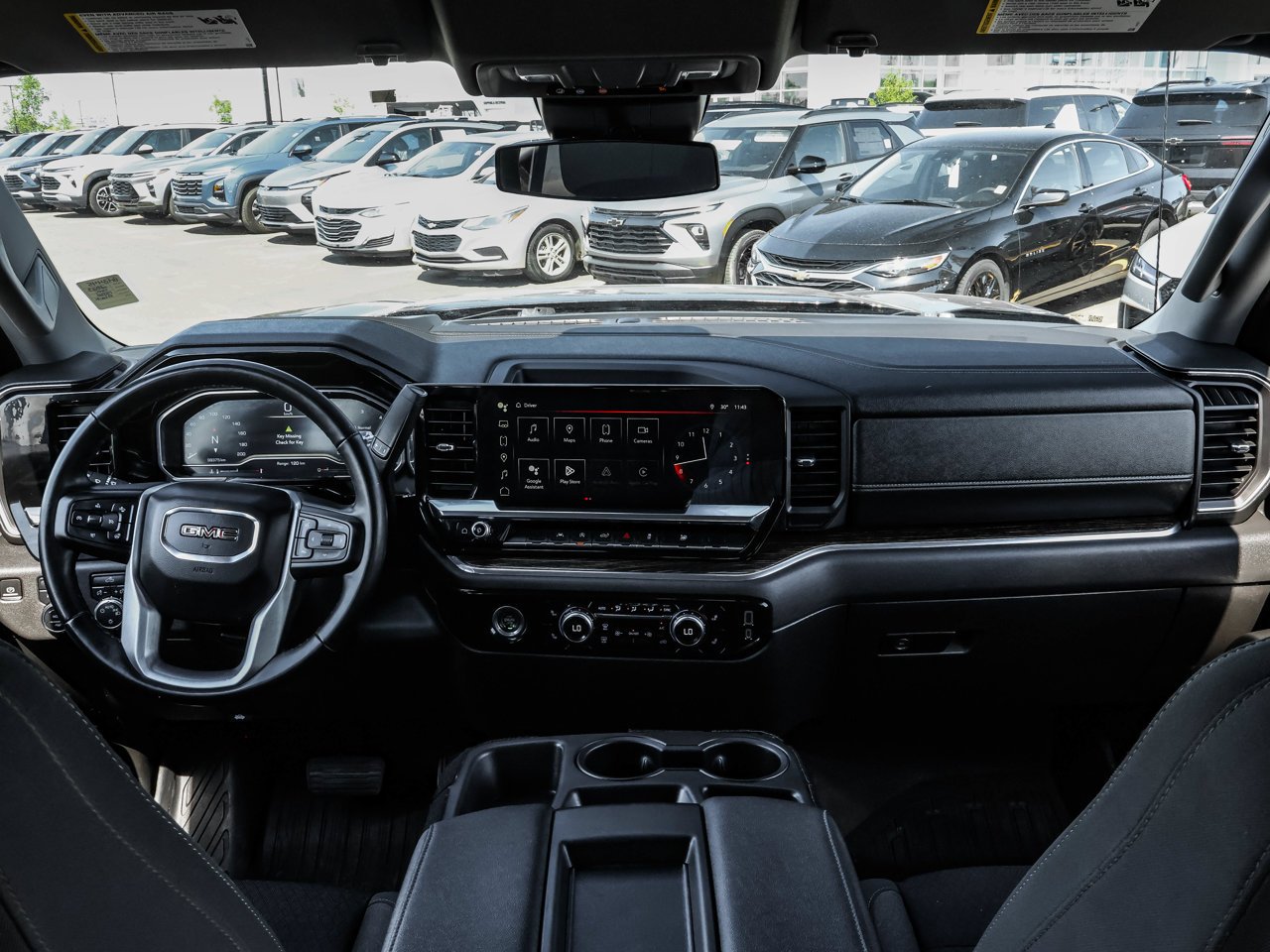 2023 GMC Sierra 1500 4WD Crew Cab 147 SLE Black Sherwood Park - photo #16