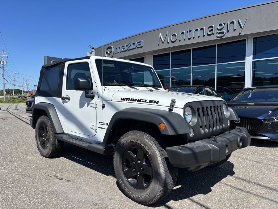 2016 JEEP WRANGLER SPORT 2016 White
