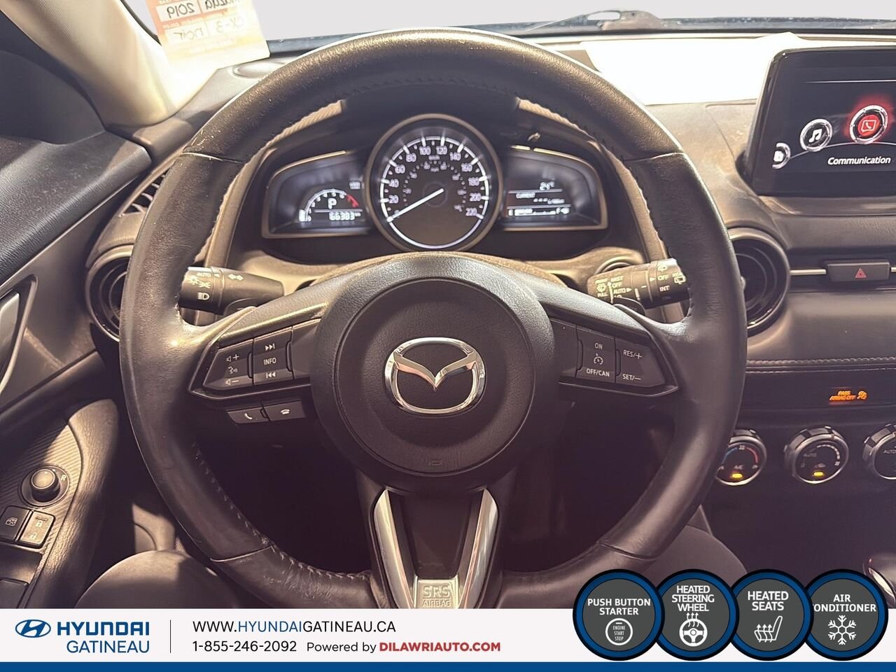 2019 Mazda CX-3 Black Gatineau - photo #9