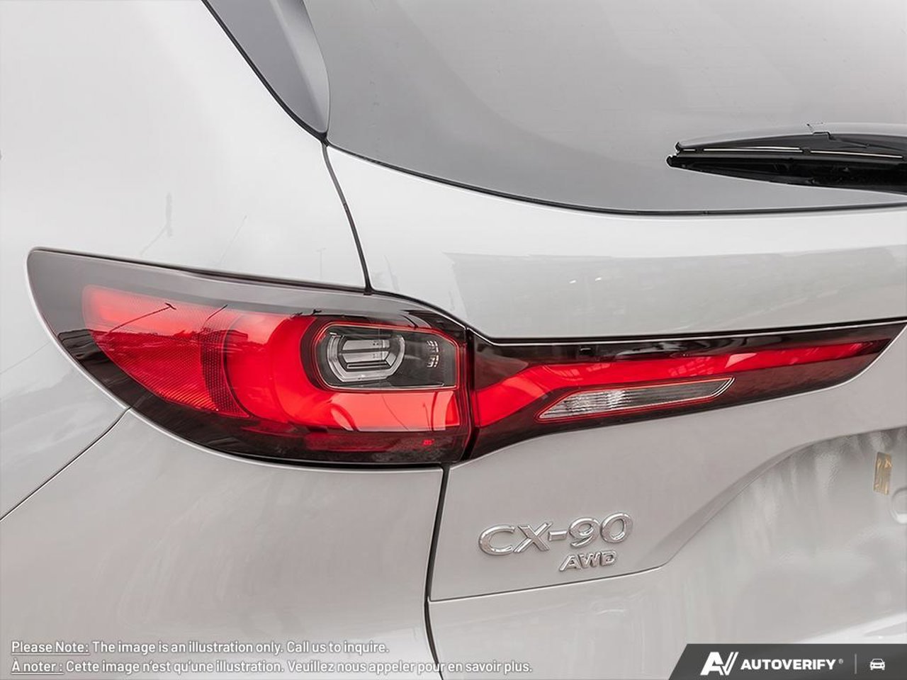 Mazda CX-90 hybride rechargeable JM3KKCHA5T1399561 2026 Blanc rhodium métallisé Mirabel - photo #10