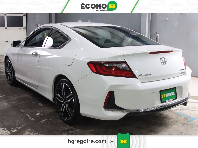 Honda Accord 729588 | TOURING COUPE CUIR TOIT MAGS BLUETOOTH 2016 Blanc Laval - photo #4