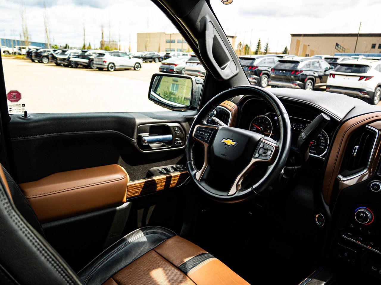 2021 Chevrolet Silverado 1500 4WD Crew Cab 147 High Country Black Sherwood Park - photo #35
