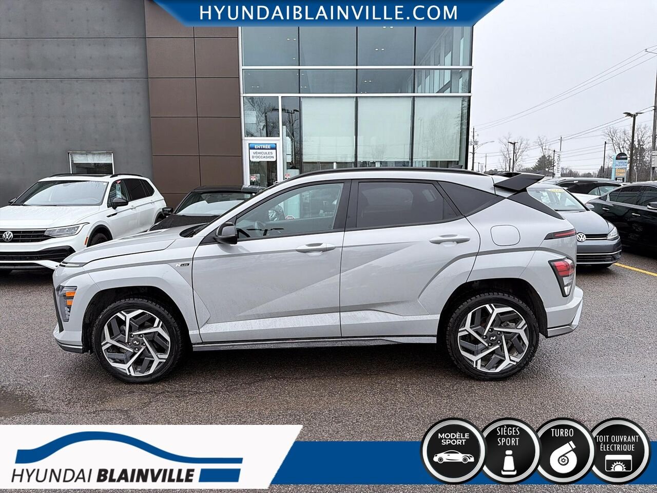 2024 Hyundai Kona Grey Blainville - photo #6