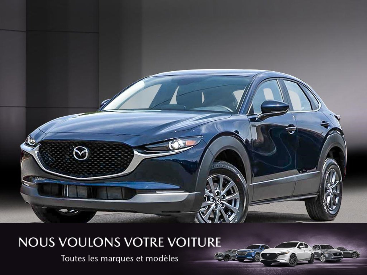 2026 Mazda CX-30 3MVDMBBL9TM209164 Deep Crystal Blue Mica Mirabel - photo #0