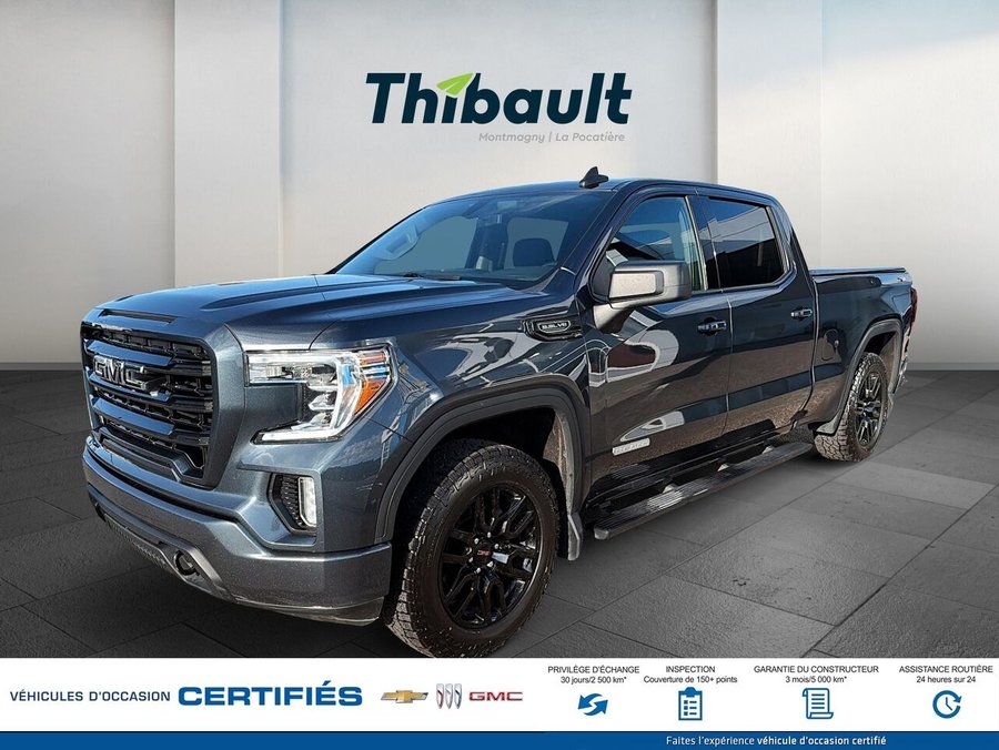 GMC SIERRA Elevation cabine multiplace 4RM 157 po 2021 Bleu