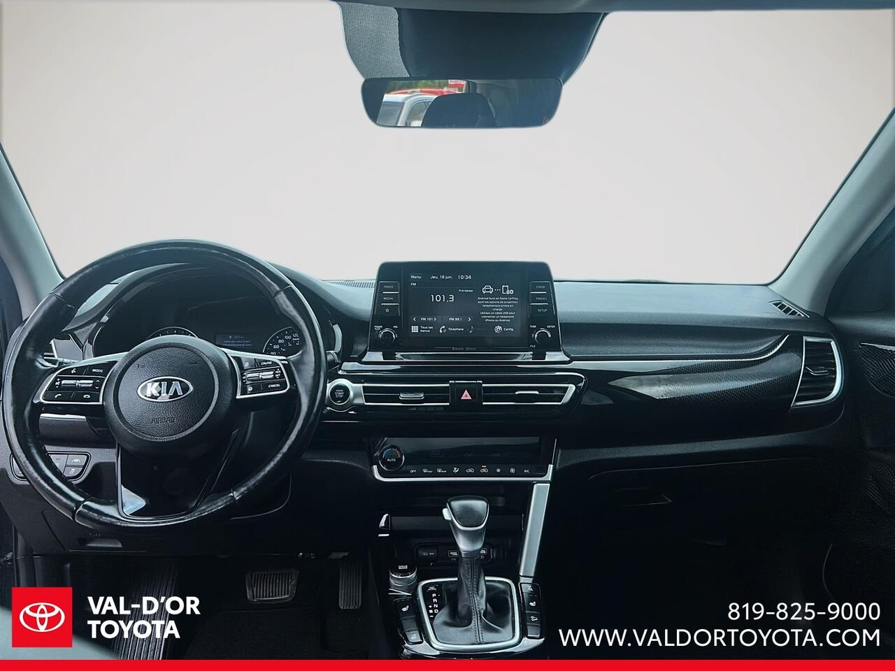 Kia Seltos EX Traction Intégrale 2021 Gris Val-d'Or - photo #9