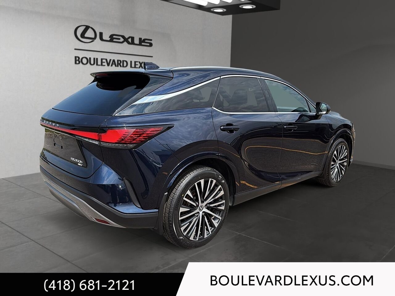 Lexus RX 19862A 2024 Bleu Québec - photo #3