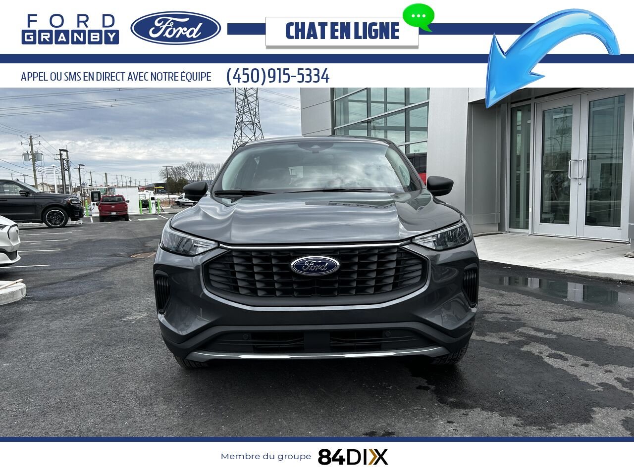 2025 Ford Escape Carbonized Grey Metallic Granby - photo #7