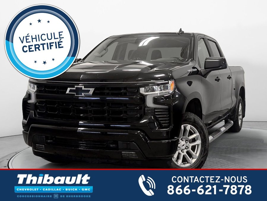 CHEVROLET Silverado 1500 RST 4WD Crew Cab Moteur V8 5.3L 6 Places 2022 Noir