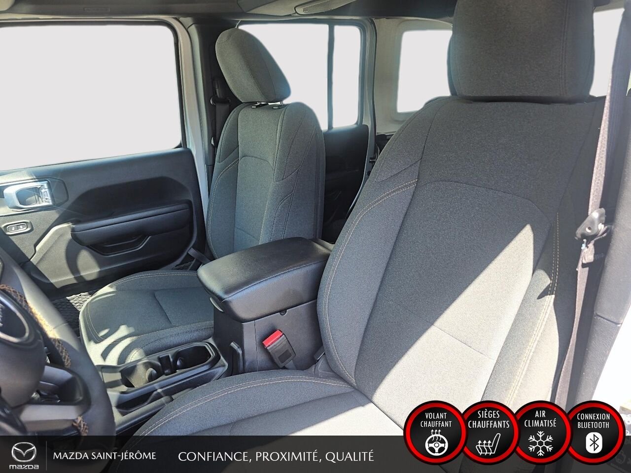 2024 Jeep Wrangler Sport S 4 portes | 2 TOITS | AUTOMATIQUE Grey Saint-Jérôme - photo #16