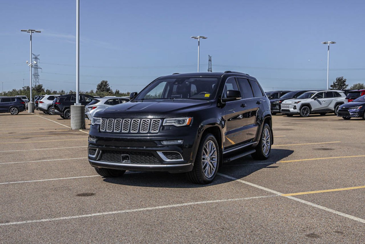2017 Jeep Grand Cherokee 4WD 4dr Summit Black Sherwood Park - photo #3