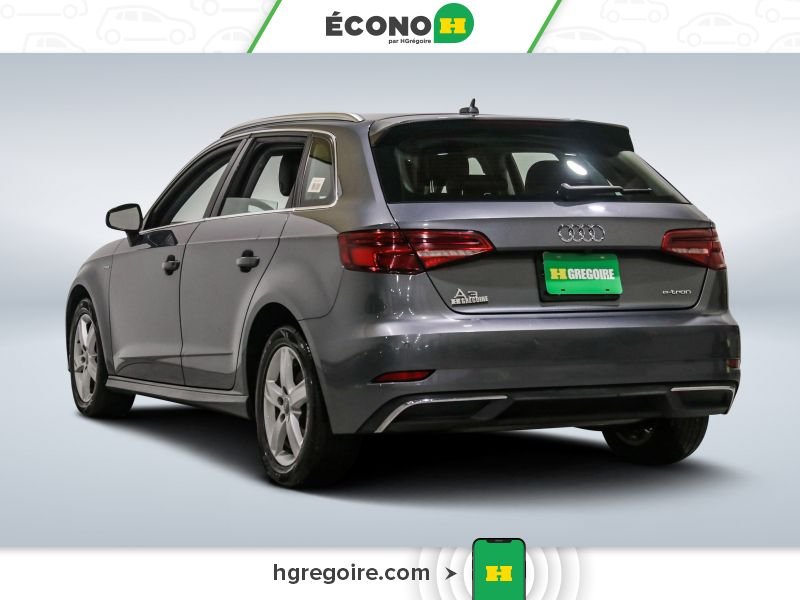 Audi A3 722984A | E-TRON A/C CUIR GR ELECT MAGS 2017 Gris Laval - photo #5