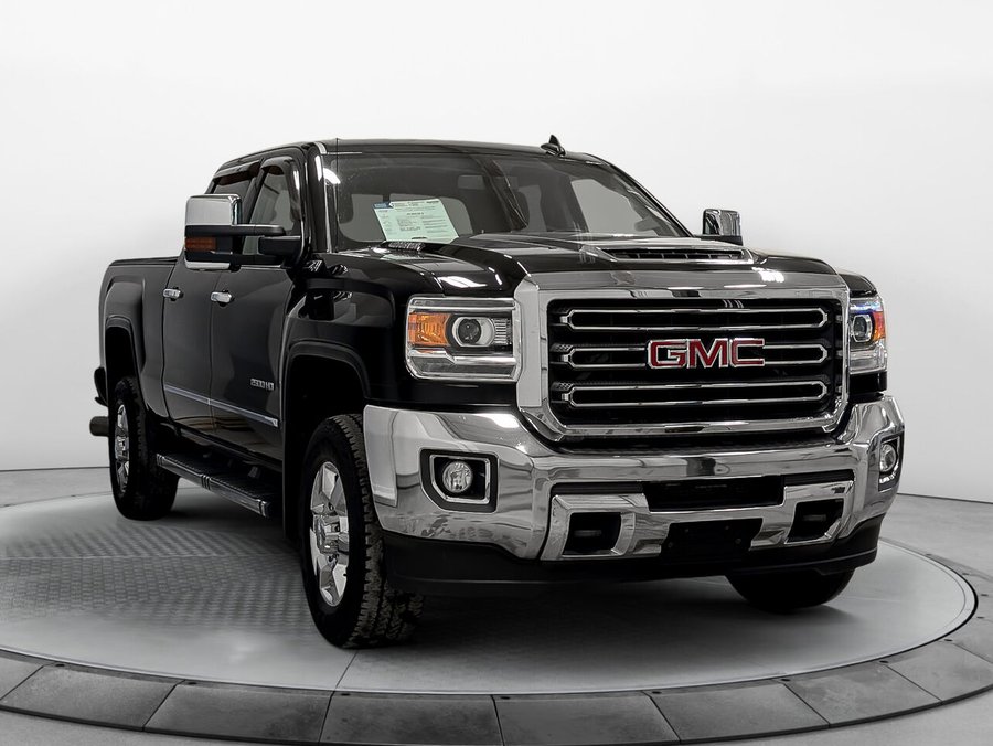 GMC Sierra 2500 SLT Duramax 6.6l Diesel Cuir Toit Ouvrant À Voir!! 2018 Noir