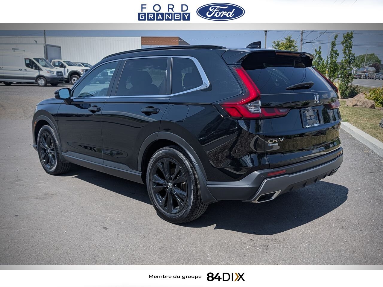 2023 Honda CR-V hybride Black Granby - photo #4
