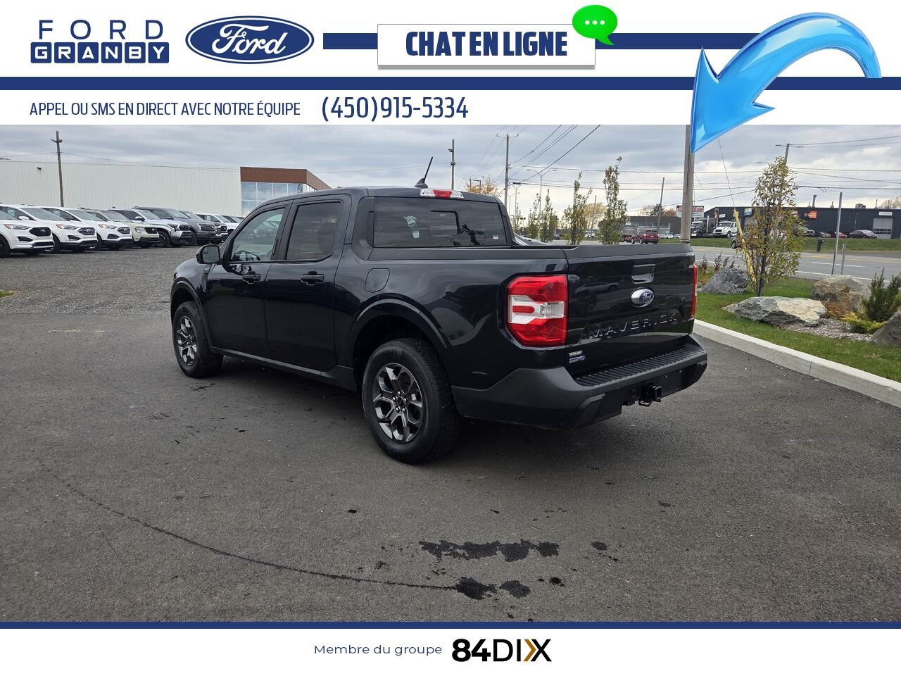 2022 Ford Maverick Blue Granby - photo #4