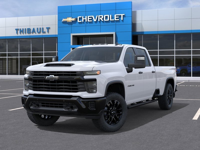 2026 CHEVROLET Silverado 2500HD Custom cabine multiplace 4RM 172 po SUMMIT WHITE Sherbrooke - photo #5