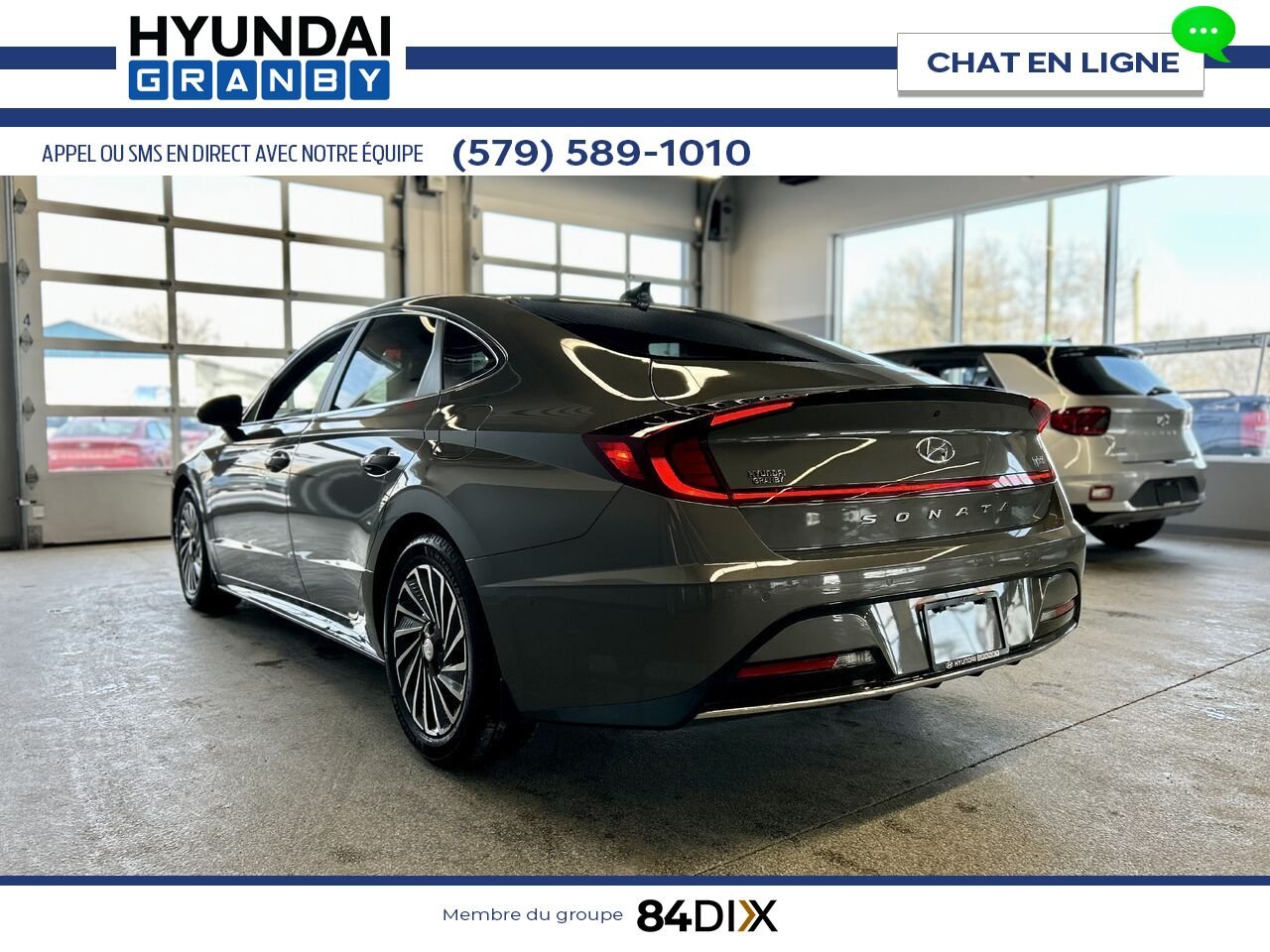 Hyundai Sonata Hybride 2023 Gris Granby - photo #5