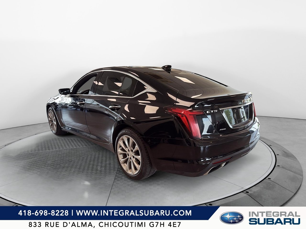 Cadillac CT5 NIV 1G6DT5RK6L0129815 2020 Noir Chicoutimi - photo #3