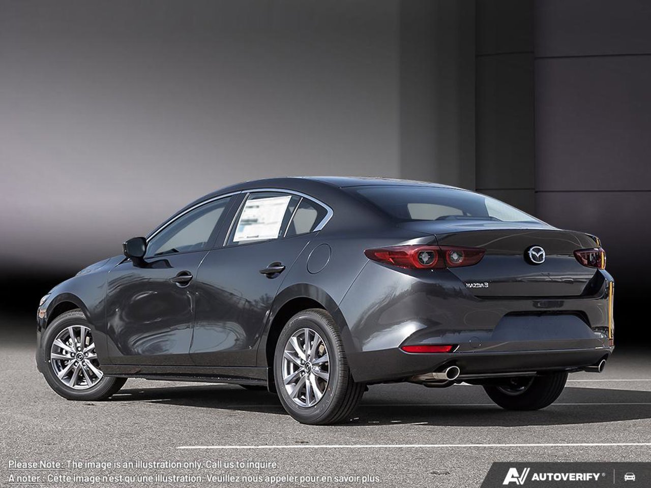 2026 Mazda Mazda3 3MZBPACL5TM512741 Machine Grey Metallic Mirabel - photo #3
