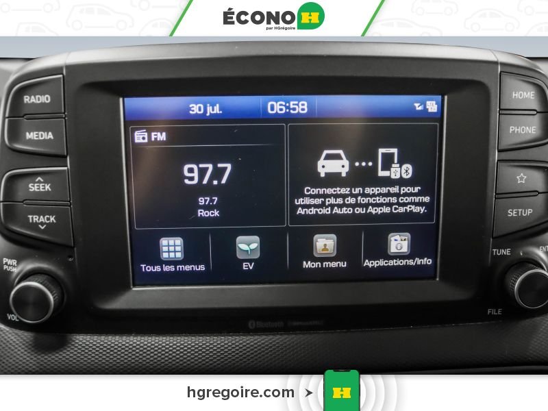 Hyundai Kona 730030A | Preferred ELECTRIQUE BLUETOOTH CAMÉRA MAGS 2019 Gris Laval - photo #16