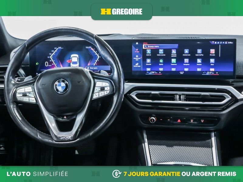BMW 330I 724500 | 330I XDRIVE AWD AUTO A/C CUIR TOIT NAV GR ELECT MA 2023 Blanc Laval - photo #17